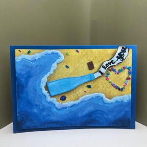 Message in a Bottle Card