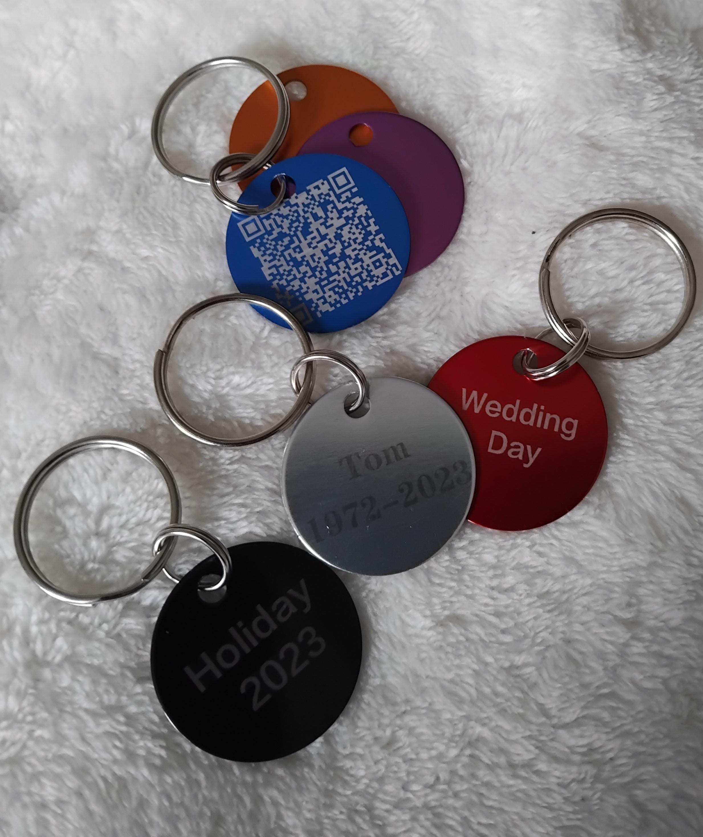 QR code photo keyring,Personalised photo memory's, Metal keyring, Personalised photo keyring, Personalised photo keepsake