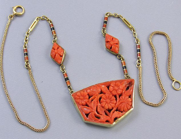 Außergewöhnlich seltene frühe antike Art Deco 14k gold | Etsy