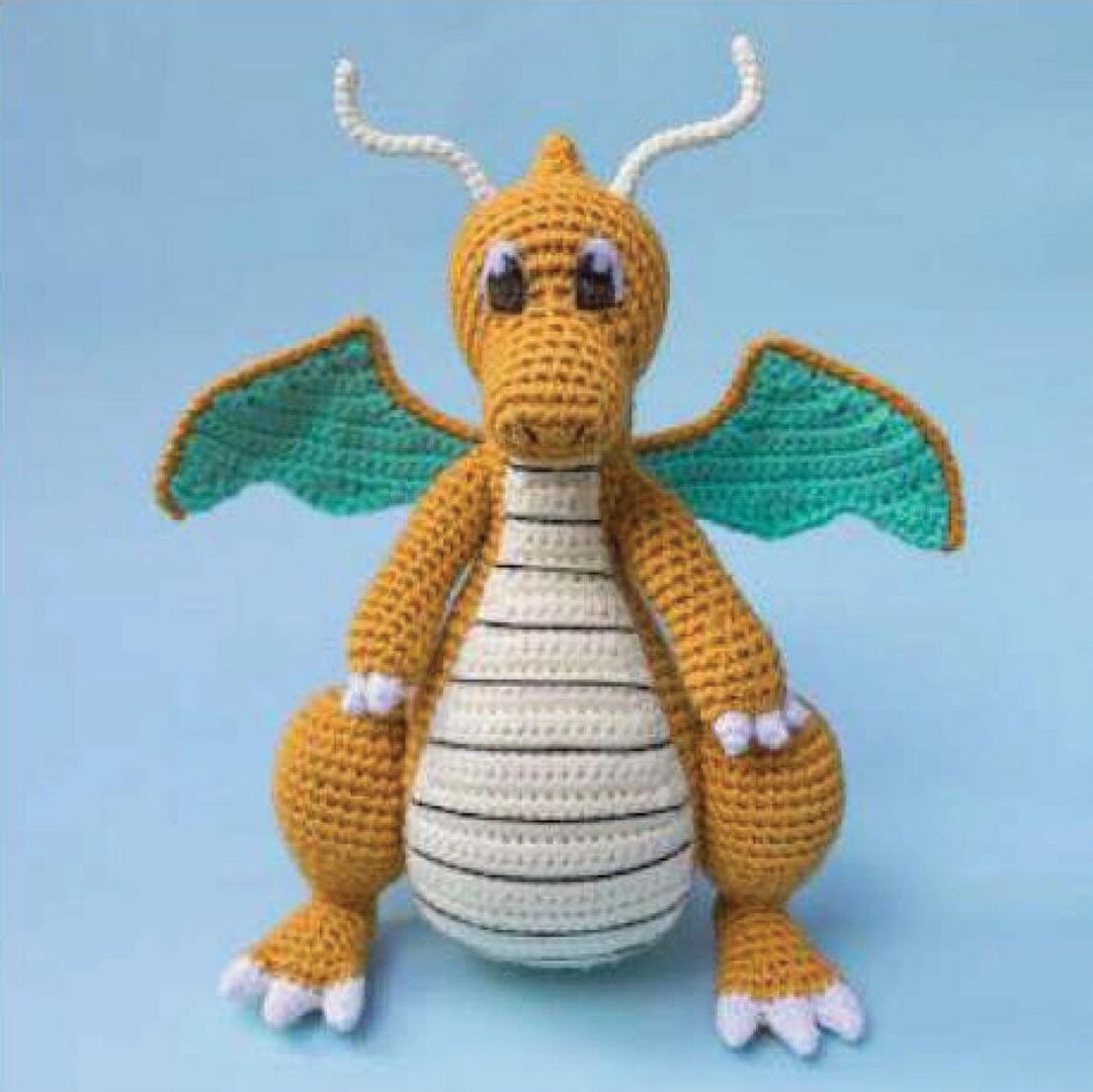 Charizard Pattern Amigurumi Charizard Crochet Pattern | Crochet Charizard Pattern ...
