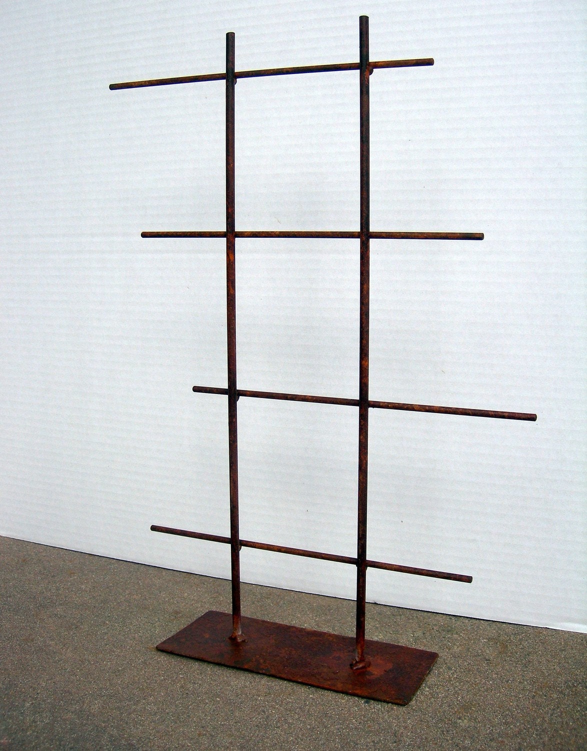 Rustic Metal Display Rack SHORT Rustic Metal Jewelry Display Rack - Etsy