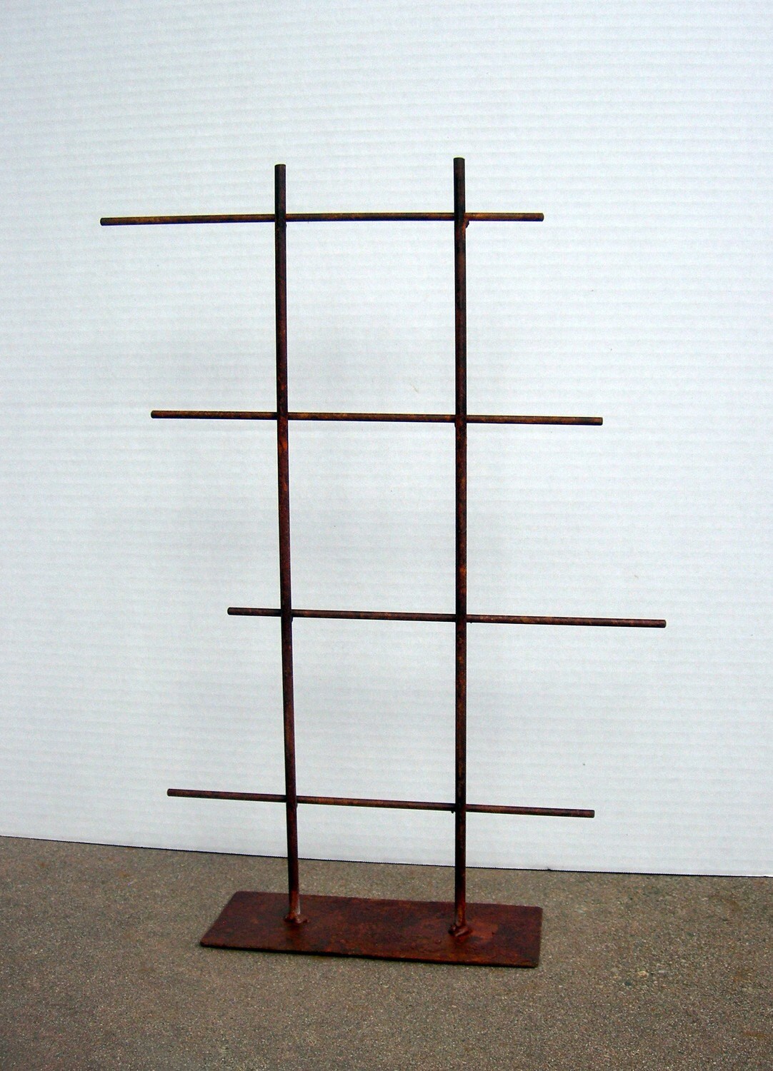 SHORT Rustic Metal Jewelry Display Rack | Etsy