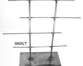 SHORT Natural Metal Jewelry Rack by Grafix