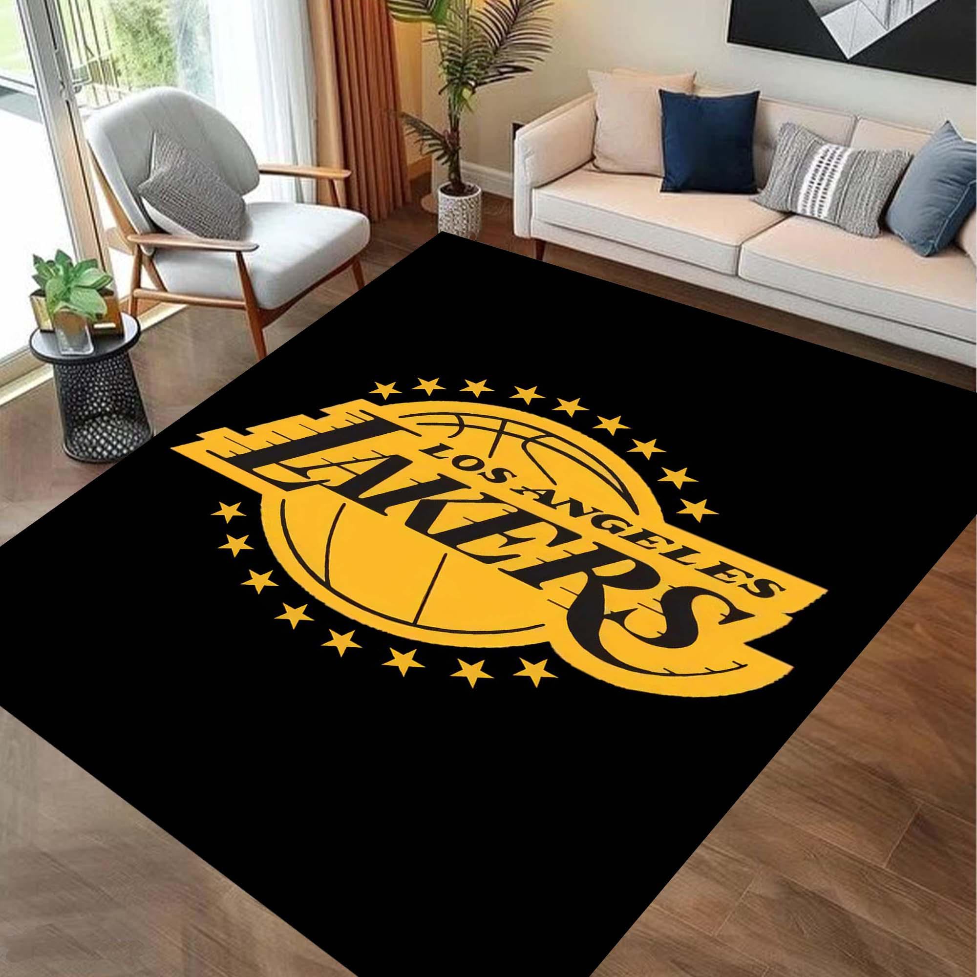 Kids Room Rug, Mat Rug,custom Losangeleslakers Area Rug