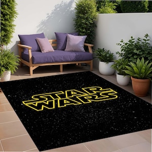 Area Rug, Soft Rug, Custom Rug, Star Wars Rug, STARWARS RUG, Personalized Rug, Kids Room Rug, Kids Room Gift Rug, Indoor Rug, Non Slip Based