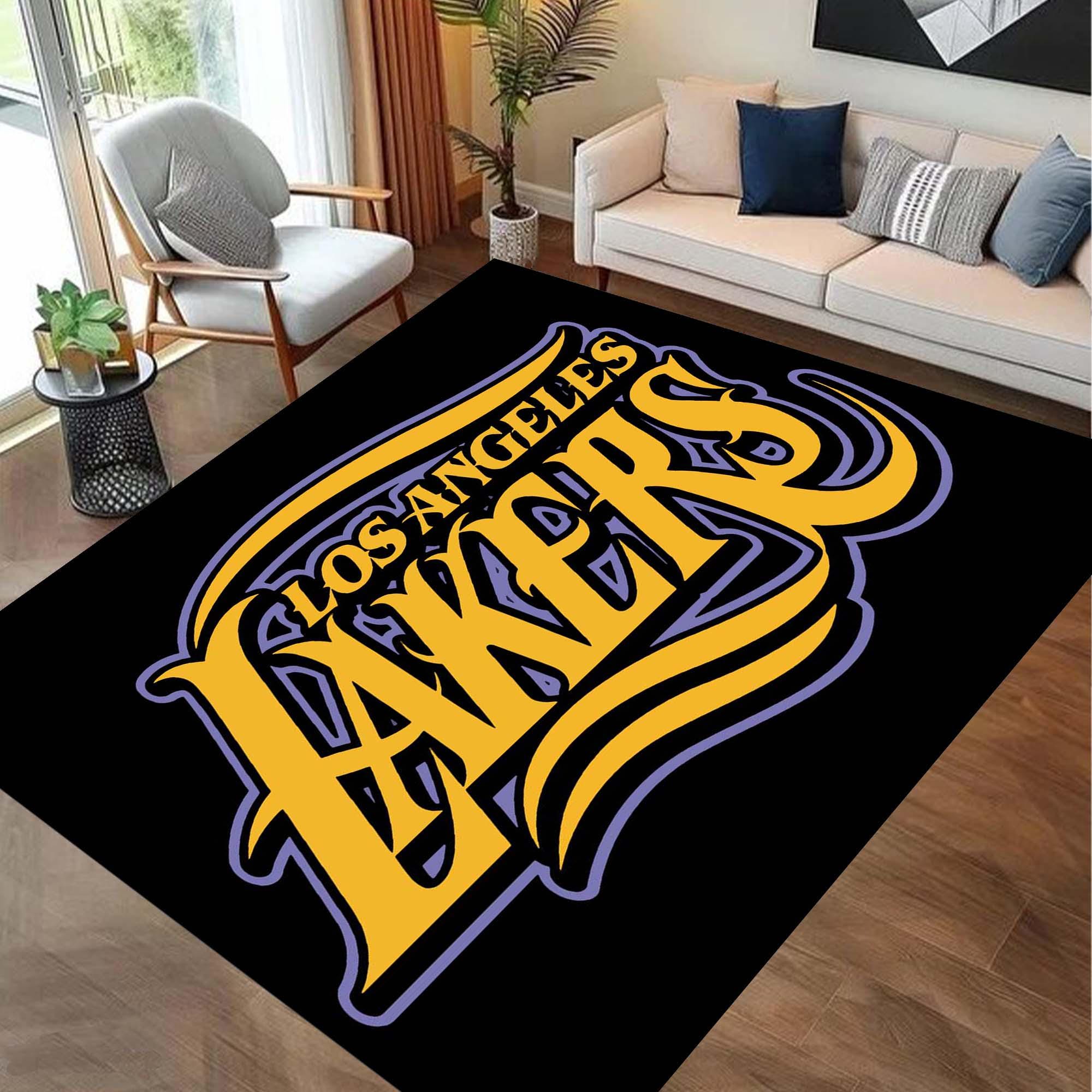 La Lakers Area Rug - Etsy