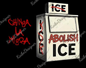 Abolish Ice png, No One Is Illegal On Stolen Land png, Chinga La Migra png, Social Justice Protect png Gift