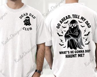Dead Dad Club 2-seitiger Png, Papa Skelett Digital, Gedenk Png, Toten innerhalb sarkastisches svg, Dead Fathers Club Zusammenfassung, Vatertag Png