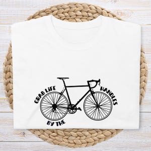 Vintage Cycling T-Shirt, Road Bike Clothing, Bicycle Shirt, Bicycle T Shirt, Tshirt Velo, Cycling Apparel, Gift for Bike Enthusiasts