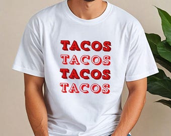 Taco Tuesday Shirt: Soft Cotton Taco Lover Tee