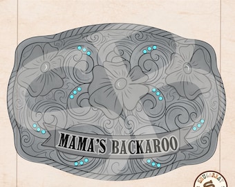 Mama's Buckaroo westerngesp, png, rodeo grafisch T-shirt (digitale download)
