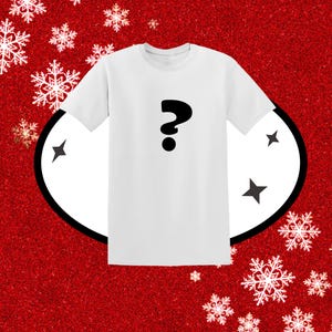Unisex cotton surprise t-shirt / christmas gift for men and women t-shirt gift tshirt funny fun christmas