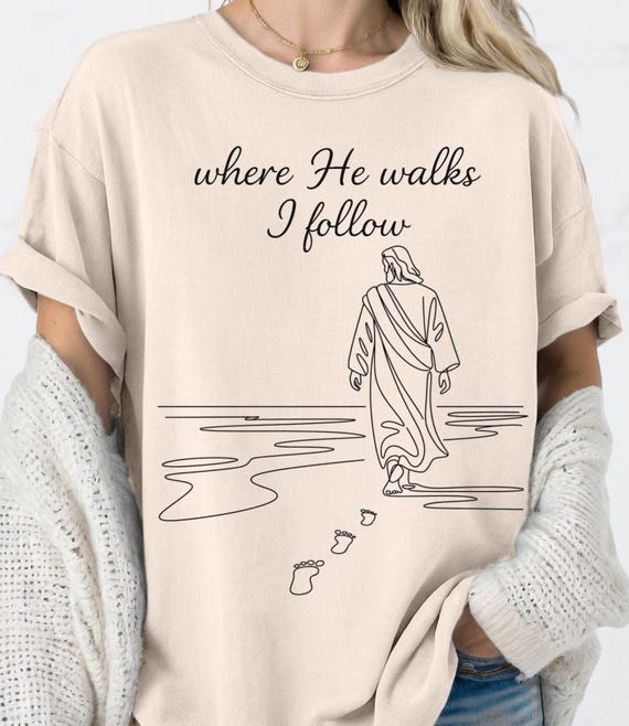 Minimalist Religious Tees Women's Christian T-shirt, Minimalist