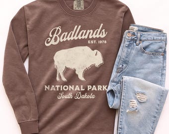 Rocky Mountain National Park Shirt Long Sleeve Comfort Colors Vintage Elk Tee Colorado Souvenir Hiking Outdoors Gift Unisex Park Lover