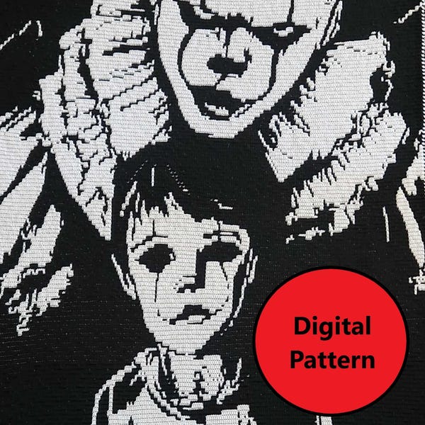 Time to Float - Pennywise - Mosaic crochet blanket / throw pattern