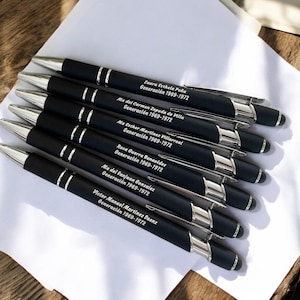 Bolígrafos personalizados, bolígrafos de negocios personalizados, bolígrafos personalizados, idea de regalo para dama de honor, regalos para bodas, regalos de cumpleaños, regalos de despedida de soltera
