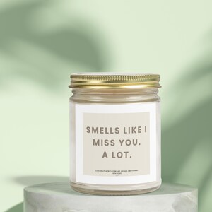 Smells like I Miss You Gift, Best Friend Gift, Present for BFF, Girlfriend, Boyfriend, I Miss You, Friendship Long Distance Relationship