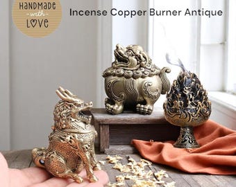 銅製三脚龍香炉(仏壇・繁栄祈願用) - Etsy 日本 銅製三脚龍香炉(仏壇・繁栄祈願用) - Etsy 日本