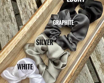 Mulberry Silk Scrunchie: Handmade Grade A 21 Momme Hair Accessory