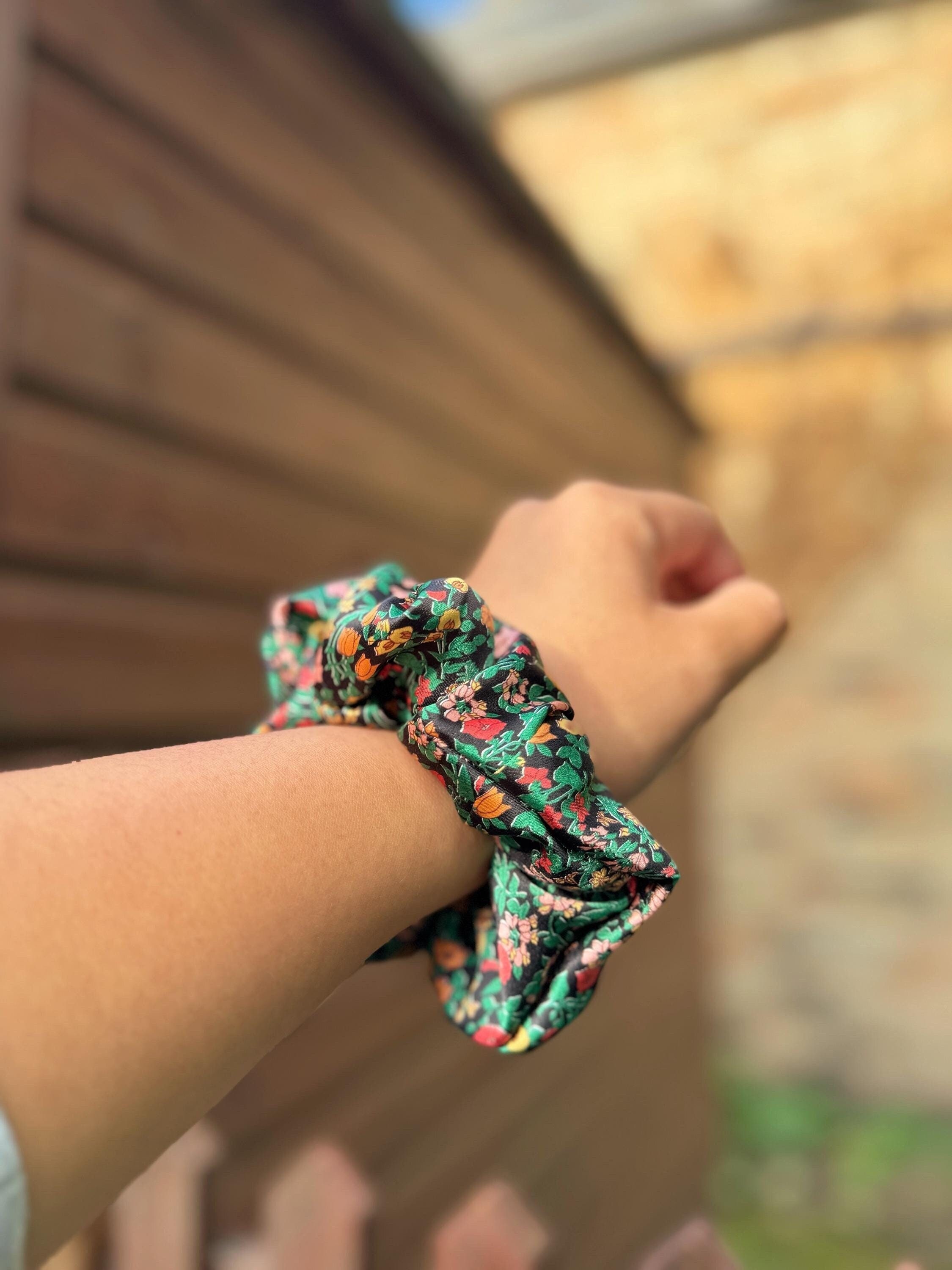 Bell by Alicia Bell Scrunchie Hair Ties   Block Print Headband Hair Ties & Scrunchies – Hello Headband main image 4