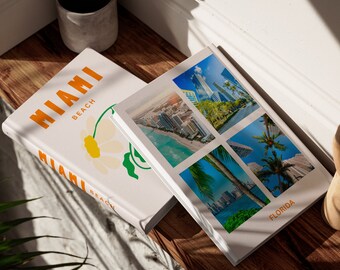 Sun-kissed Memories - Miami Beach Travel Photo Album & Printable E