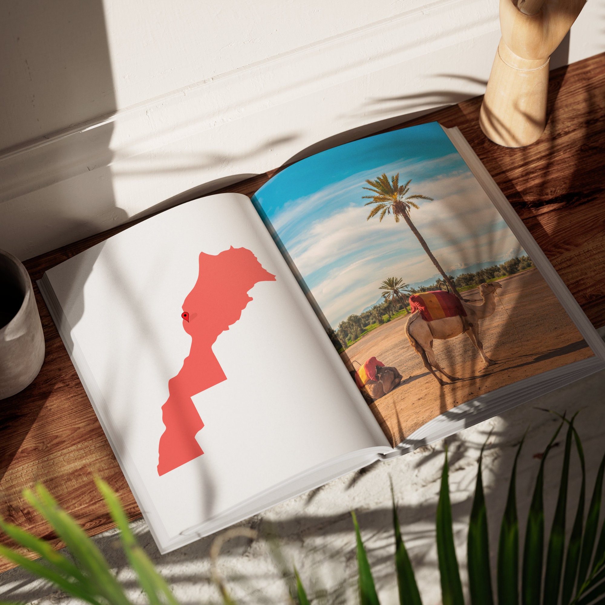 Mystical Marrakech Digital Travel Photo Album Book - Moroccan