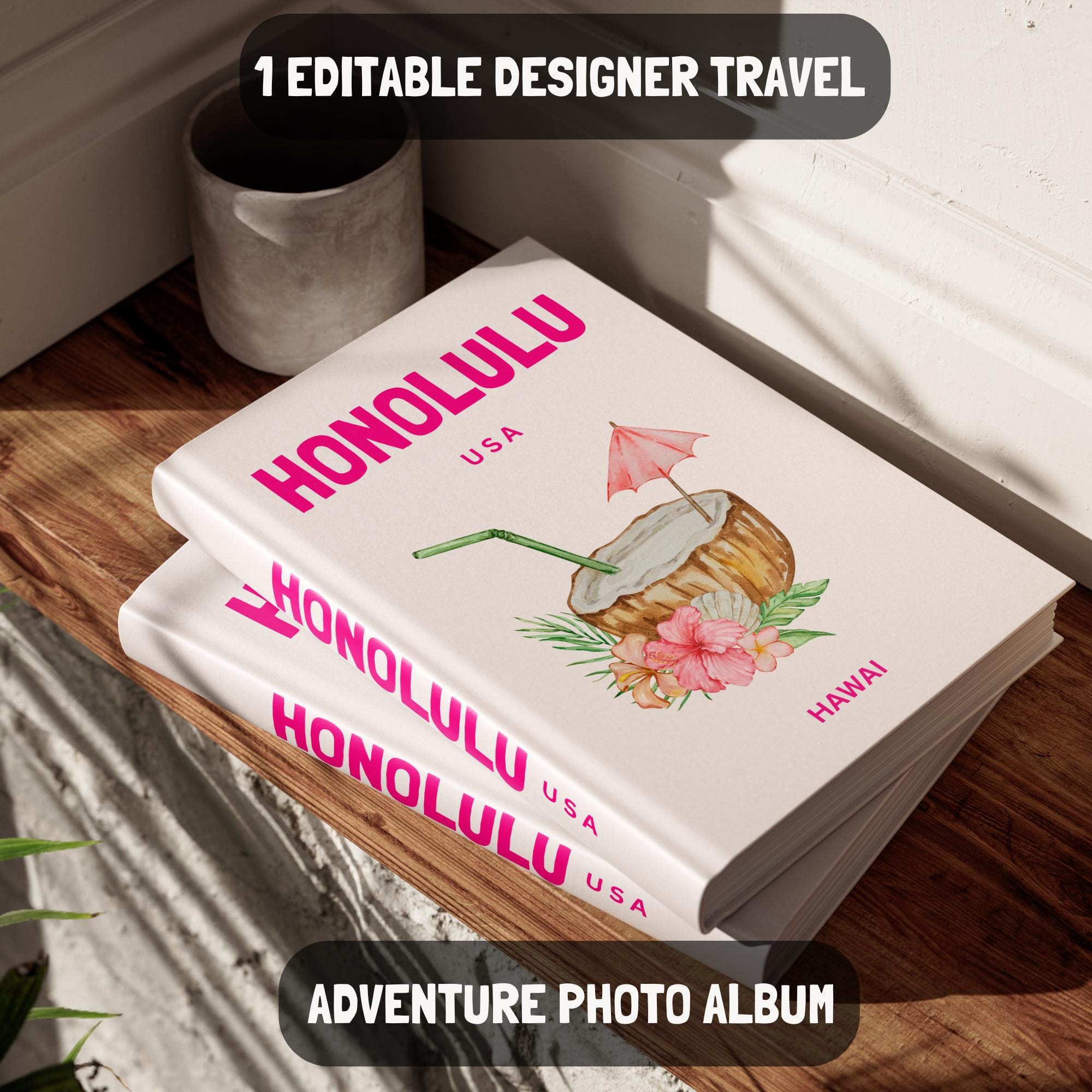 カズタPhotobook with Behind & Highlight DVD Aloha Memories: Honolulu Digital Photo Book Collection - Includes