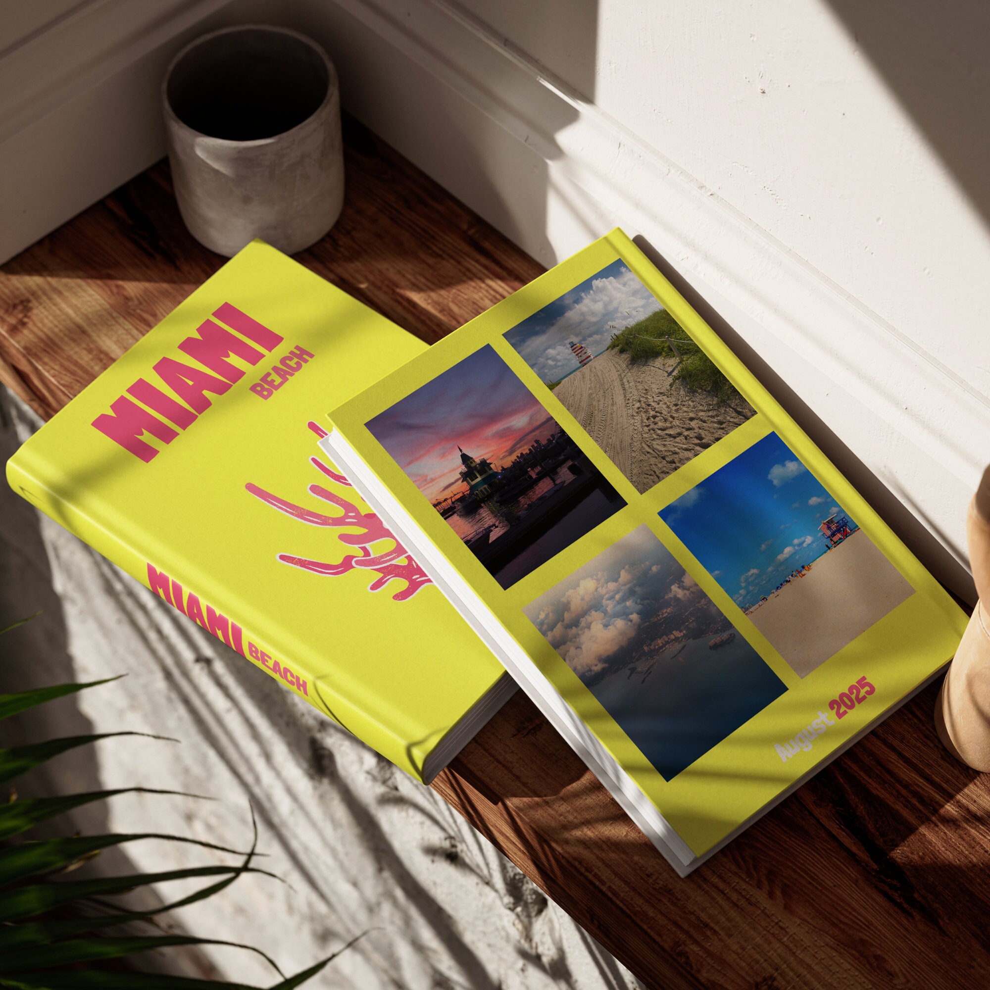 Sun-kissed Memories - Miami Beach Travel Photo Album & Printable E