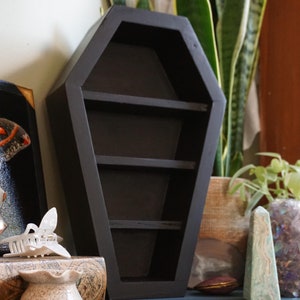 Dark Elegance Coffin Shelf