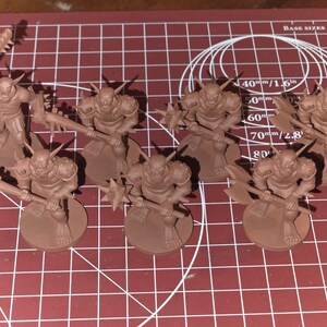Bugbear Tribe|| 3D Printed Bugbear Miniatures for Dungeons & Dragons ...