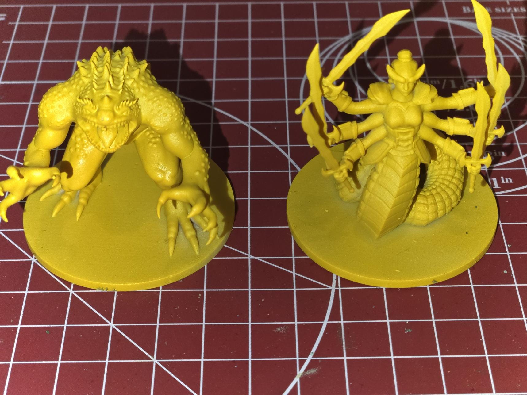 Demon Miniatures Pack|| 3D Printed Miniatures for Dungeons & Dragons ...
