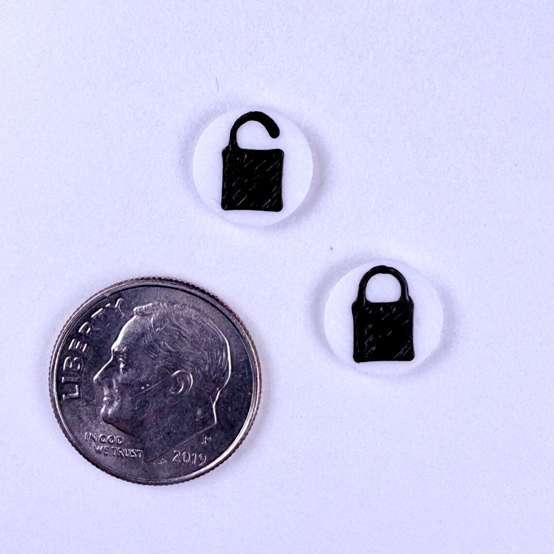 Locked & Unlocked Signs | Stick on Lock Indicators - Etsy