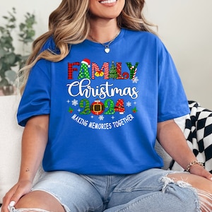 Family Christmas 2024 Tshirt, Funny Family Christmas Tshirt, Family Matching Shirts, Christmas Gifts, Xmas Family Tee
