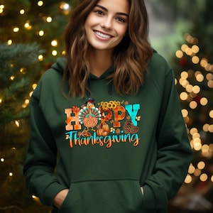 Happy Thanksgiving Hoodie, Happy Thanksgiving Turkey Shirt, Pumpkin Season Hoodie, Thanksgiving Hoodie, Thanksgiving Pumpkin Hoodie