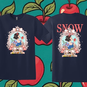Snow White and the Seven Dwarfs Shirt, Disney Snow White Shirt, Princess Snow White Gift, Disney Girls Trip Tee, Princess Snow White Trip