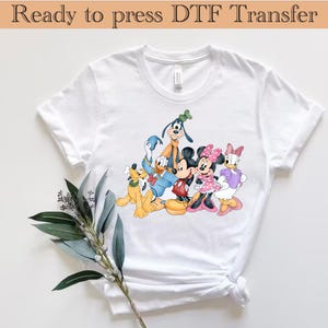 Disney Matching Family DTF Transfer, Disney World dtf , Disney Family Name dtf , Birthday Disney Tees,Custom Disney Magic Kingdom Family DTF
