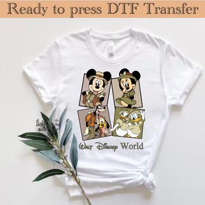 Animal Kingdom Tree of Life DTF Transfer Ready to Press, Disney Safari DTF Transfers,Disneyworld Transfer, Magic Kingdom Family Vacation DTF