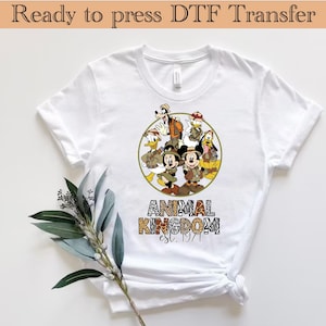 Animal Kingdom Tree of Life DTF Transfer, Disney Safari Ready to Press, Disney DTF Print Heat Transfer, Disney Shirts