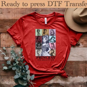 Disney Princess DTF Transfer, Disney Princess Eras Tour dtf  , Disney Princess Tour dtf , Disney Princess Trip DTF , Disney Girl Trip Shirt