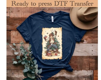 Star Wars Christmas Character DTF Transfer