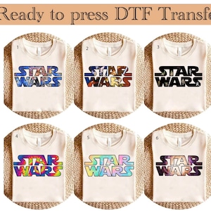Vintage Disney Star War Anakin Skywalker & Darth Vader Half Face Portrait DTF,Star Wars Galaxy&#39;s Edge,Star Wars Character Shirt,DTF Transfer