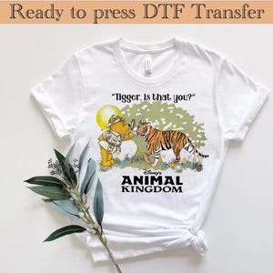 Disney Animal Kingdom DTF Transfer, Mickey Safari Ready To Press, Disneyworld DTF Print, Disneyland Heat Press DTF, Cold Peel Dtf