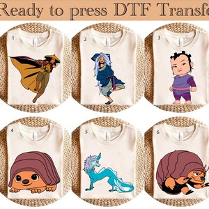 Disney Princess Tiana DTF Transfer, Disney Princess DTF, Princess And The Frog DTF, Disney Princess Shirt, Princess Birthday Girl Shirt