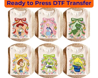 Disney Toy Story Coquette DTF Transfer, Disney Toy Story Character Ready to Press, Disney Toy Story DTF, Disney Toy Story Coquette Shirt