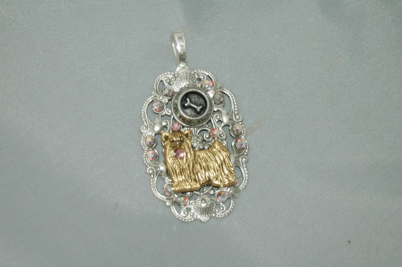 Petite Yorkshire Terrier Pendant image 1