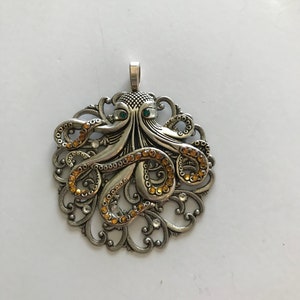 Large Octopus pendant