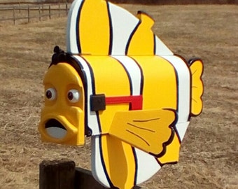 Clown Fish Custom Mailbox