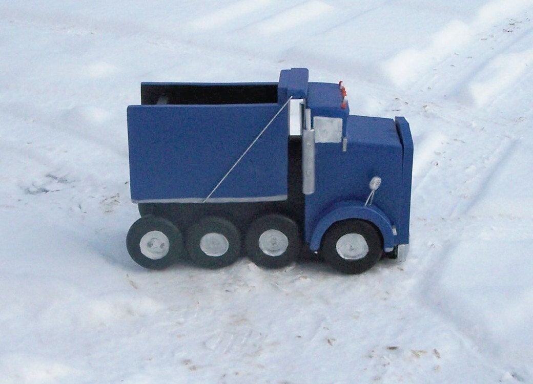 truck mail box dump truck mailbox tow truck mailbox Etsy