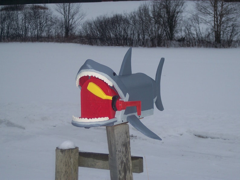 fish mailbox
