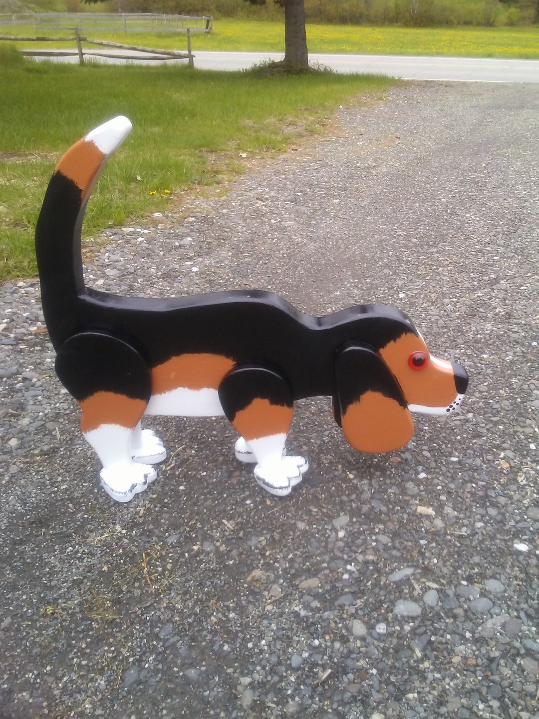 Beagle Dog, Dog Lawn Ornament, Beagle Lawn Ornament Etsy